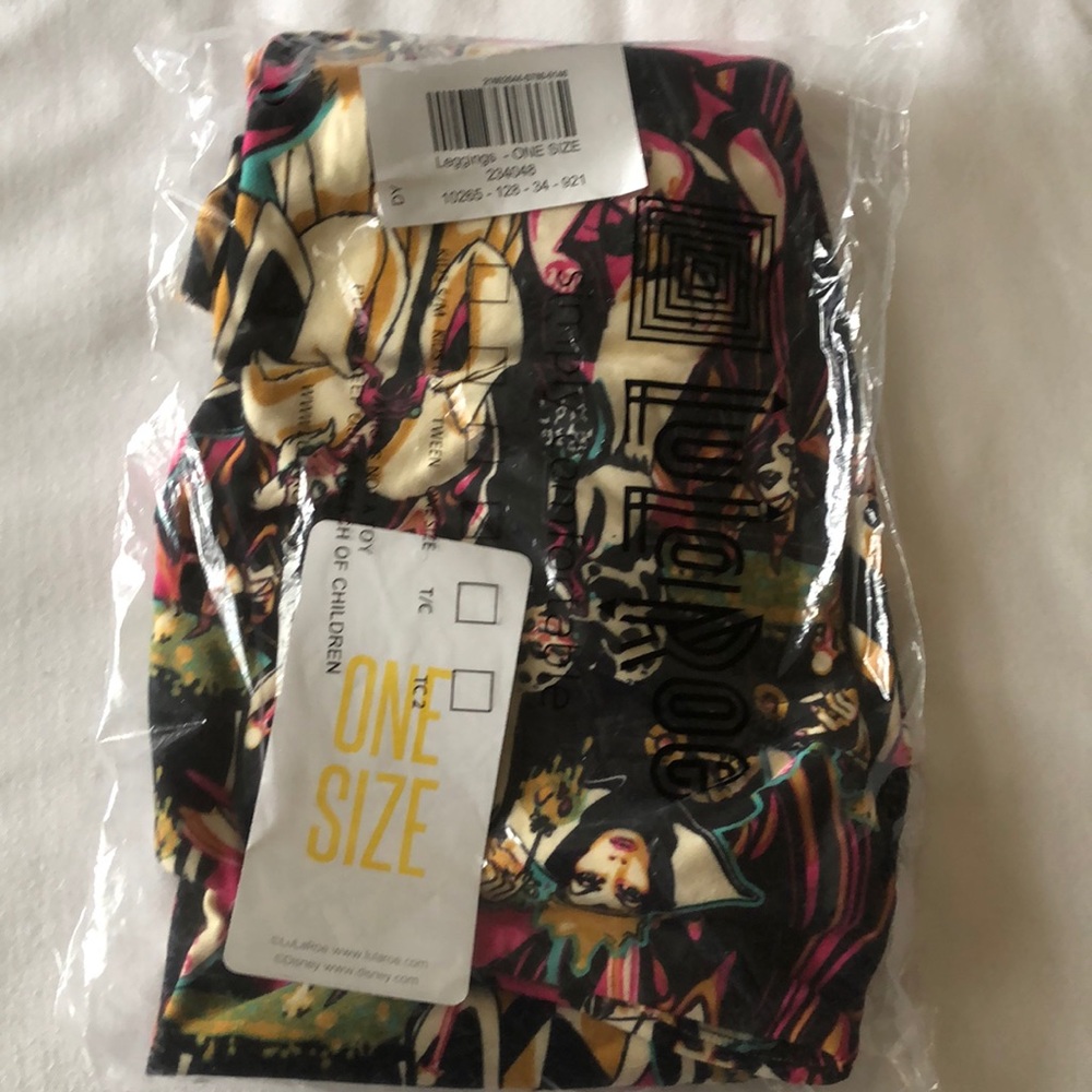 Disney Villains by Lularoe OS leggings